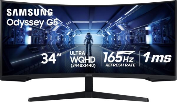 SAMSUNG 三星 G5 Odyssey 電競螢幕 1000R 曲面螢幕